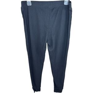 Cuddl Duds Cozy Thermal Base Layer‎ Leggings Black Slim Fit Pull-On Small